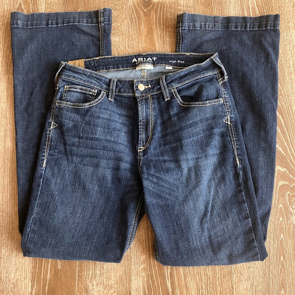 Ariat Women's Dark Indigo Jeans - Picture 6 of 8